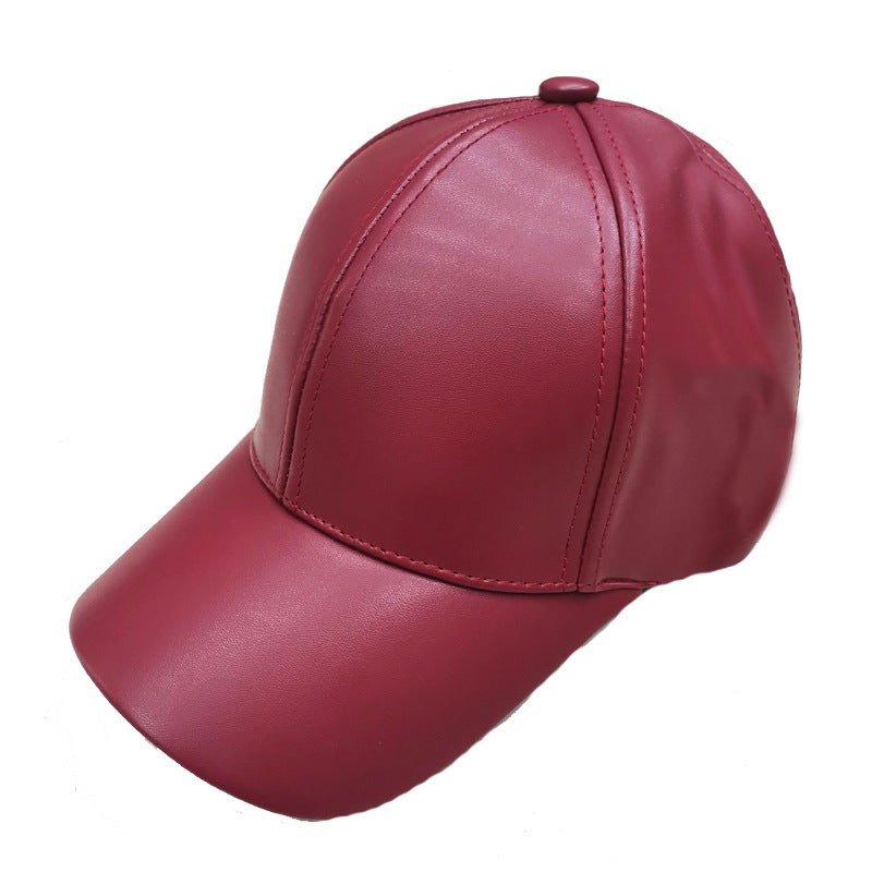 The CapSpot - Claremont Leather Baseball Cap