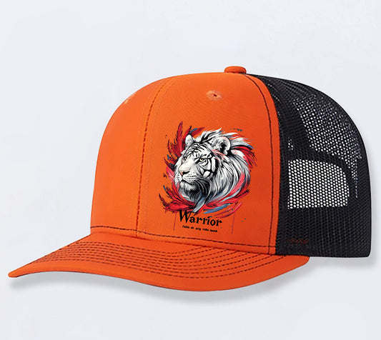 Animal Logo Trucker Hat – Polyester, One Size