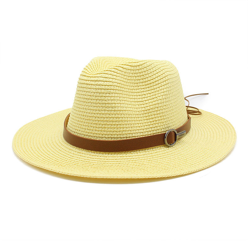 Sun Protection Travel Vacation Beach Woven Denim Top Hat