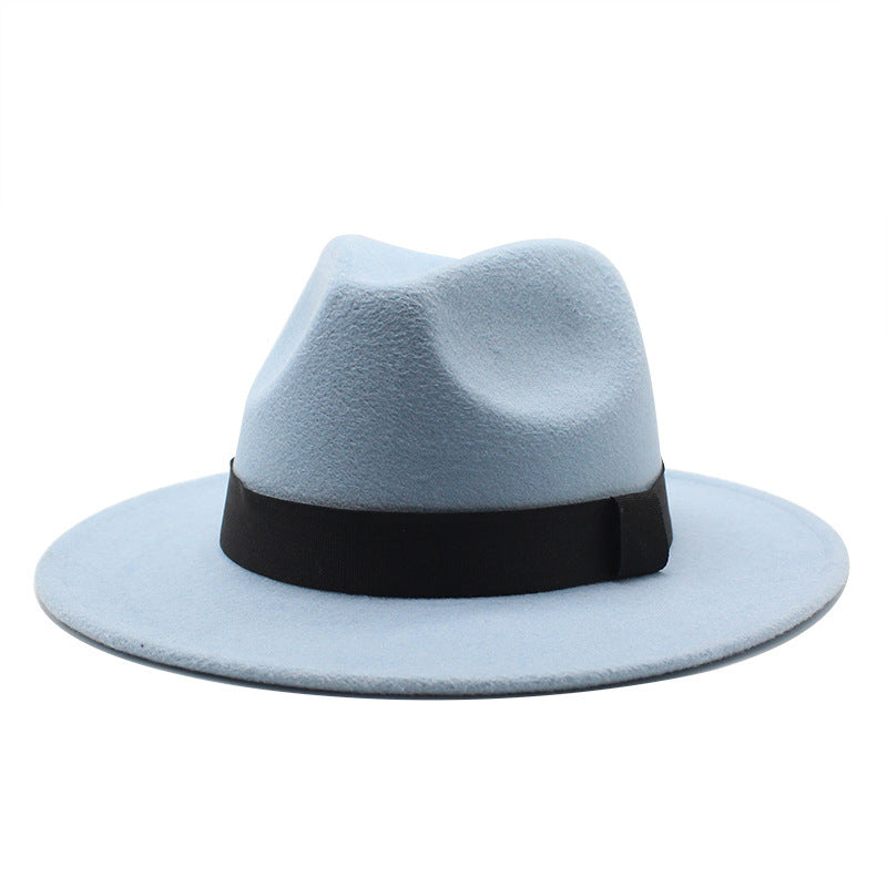 TheCapspot - Flat Brim Fedora Hat