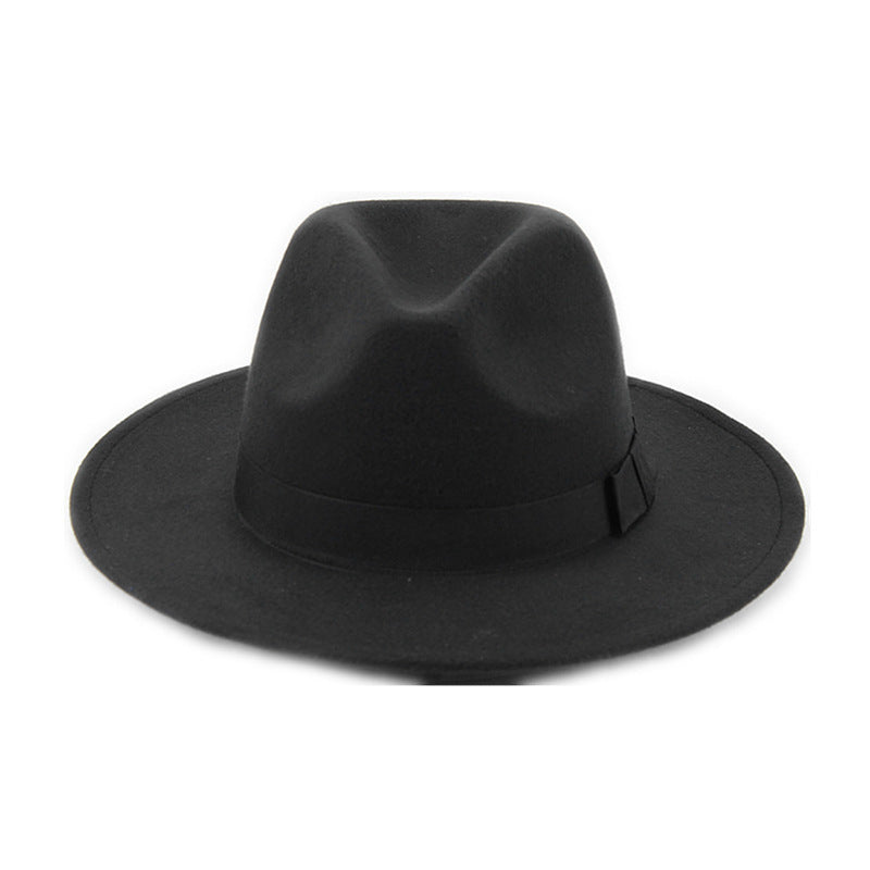 TheCapSpot - Premium Black Ribbon Hat