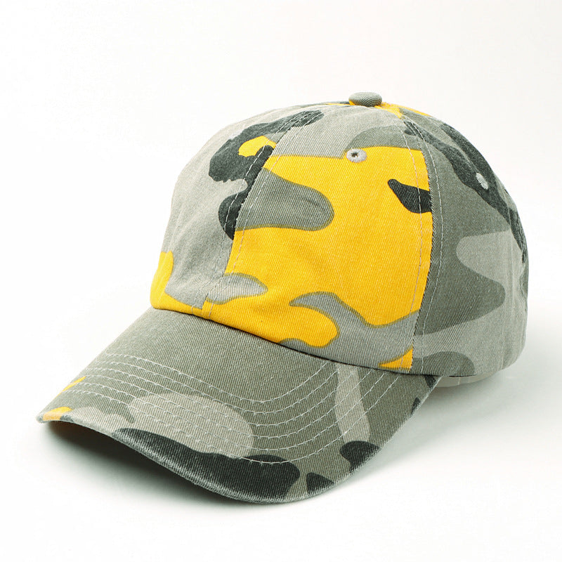 TheCapSpot - Denim Washed Camo Hat
