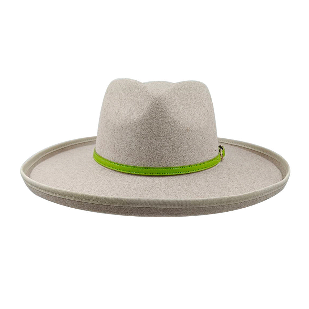 TheCapSpot - Modern Woolen Jazz Top Hat