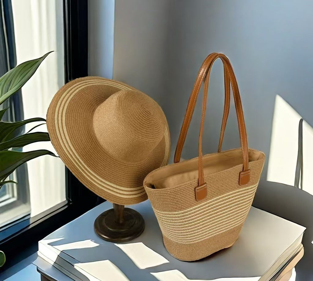 TheCapSpot - Tan Straw Hat
