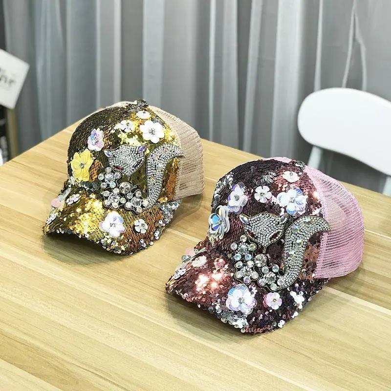 TheCapSpot - Baseball Rhinestone Cap