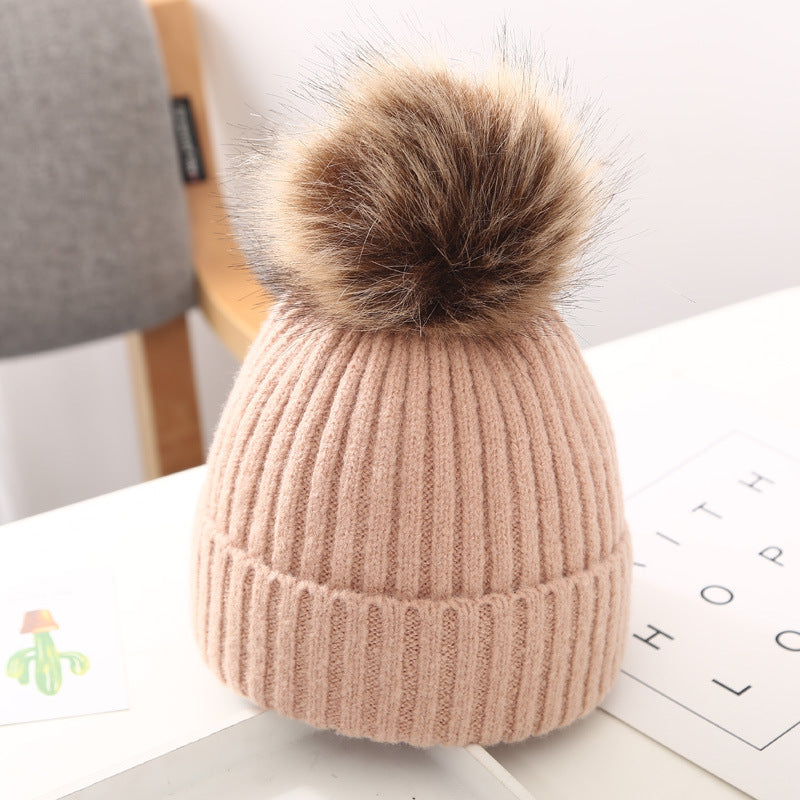 TheCapSpot - Woolen Cap Fur Stocking Cap