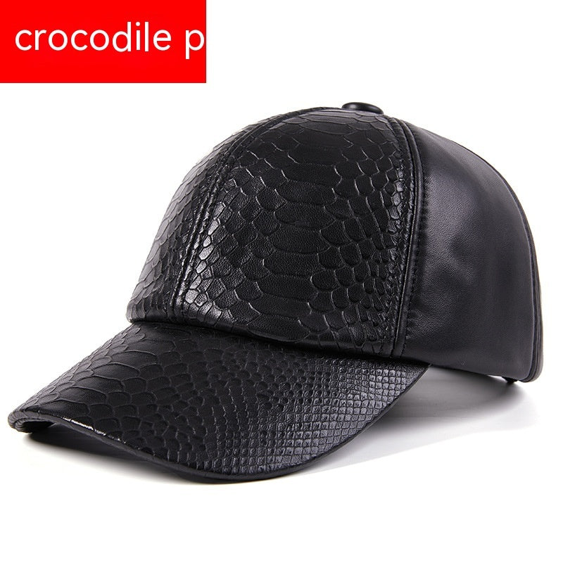 TheCapSpot - Leather Textured Cap