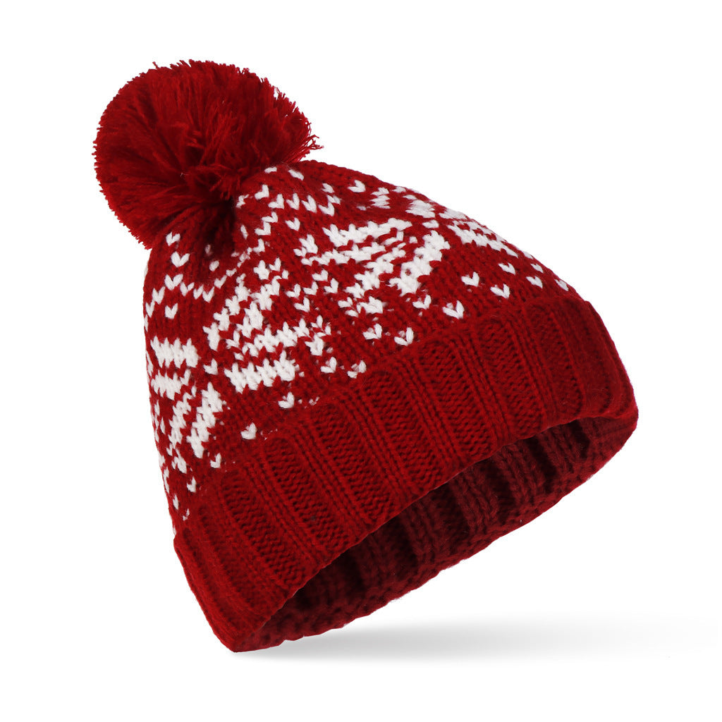 TheCapSpot - Snowflake Stocking Cap
