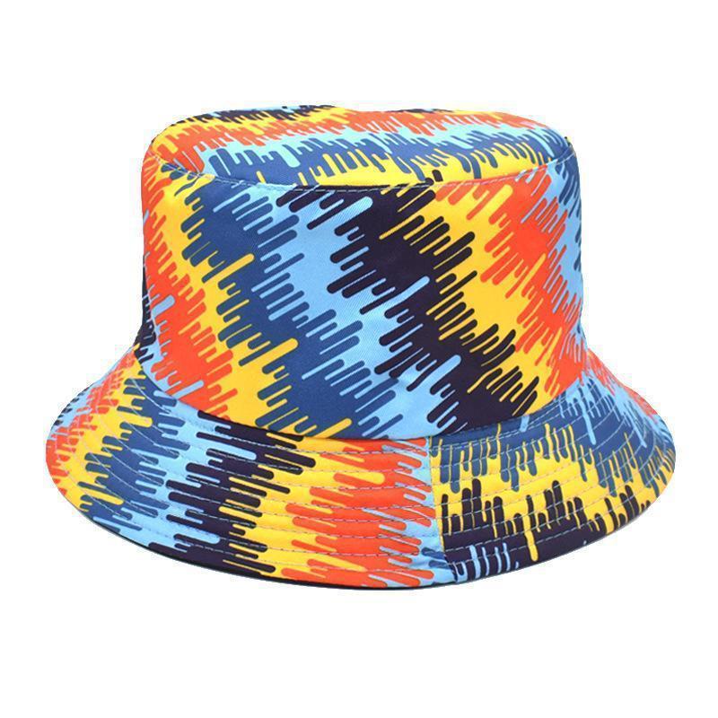 TheCapSpot - Spring Summer Heart Print Reversible Bucket Hat
