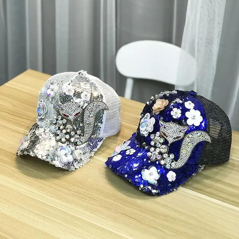TheCapSpot - Baseball Rhinestone Cap