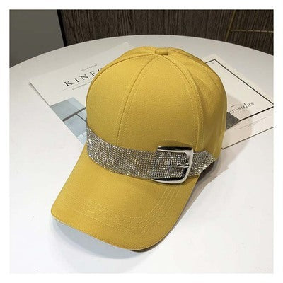 TheCapSpot - Rhinestone Belt Hat