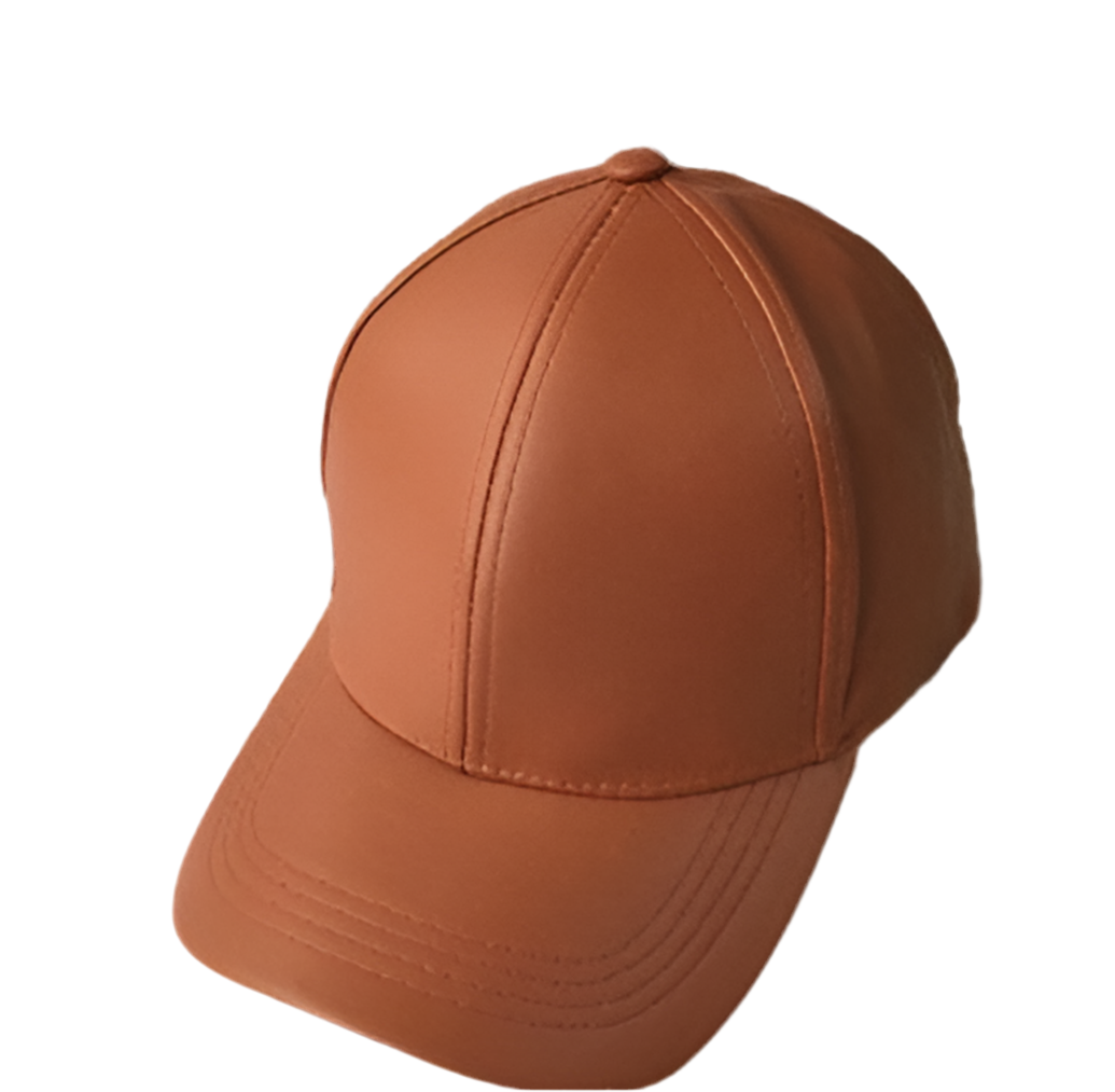 TheCapSpot - Jackson Leather Baseball Cap