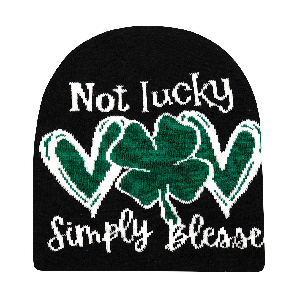TheCapSpot - Letter Knitted Stocking Cap