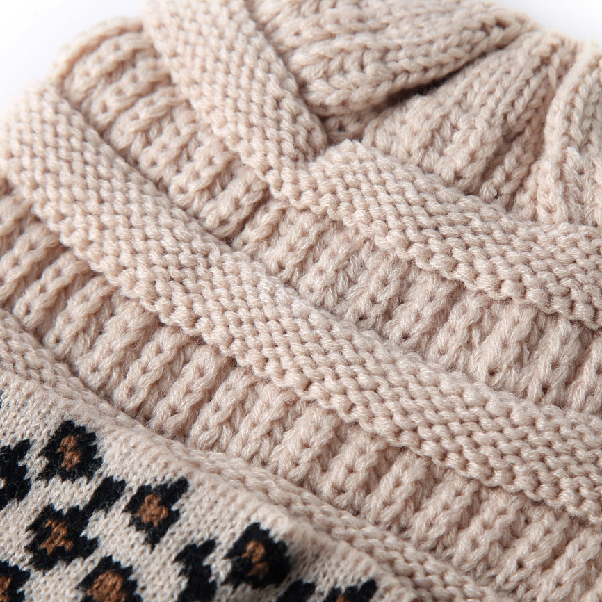 TheCapSpot - Tarver Leopard Print Stocking Cap