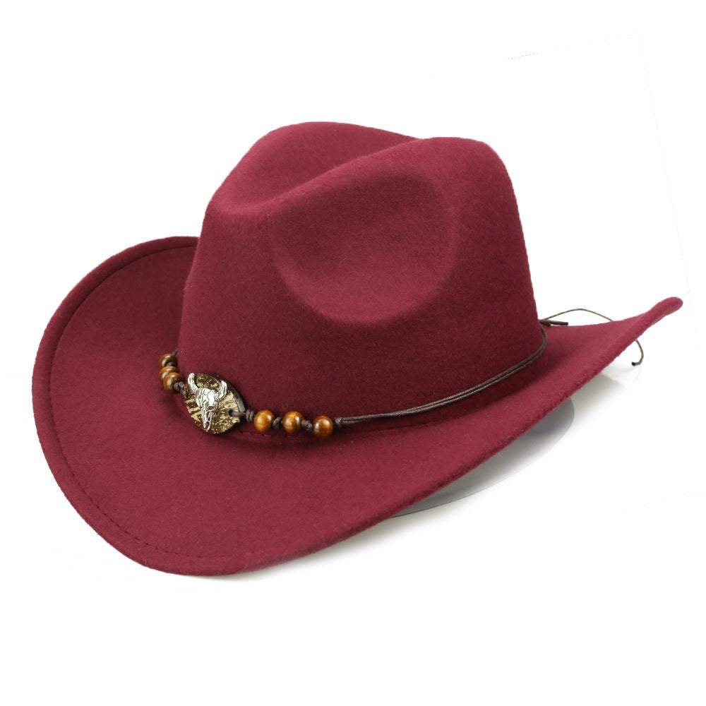 TheCapSpot - Beaded Cowboy Style Hat