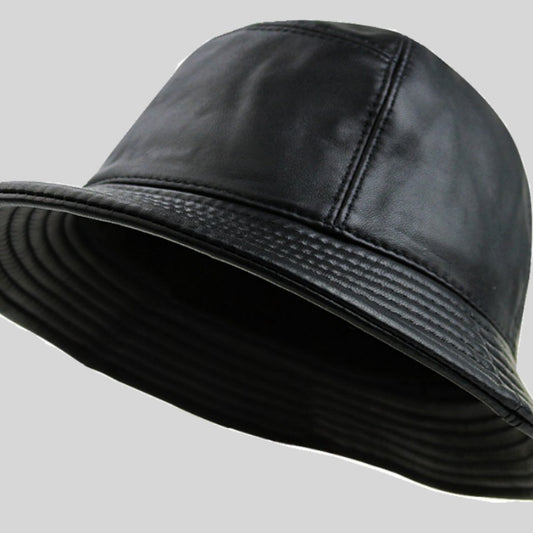 TheCapSpot - Hamilton Genuine Leather Bucket Hat