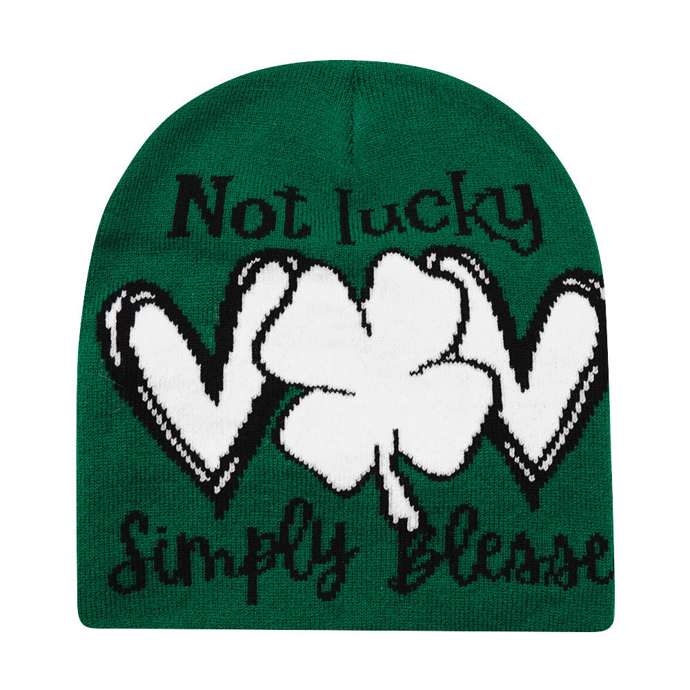 TheCapSpot - Letter Knitted Stocking Cap