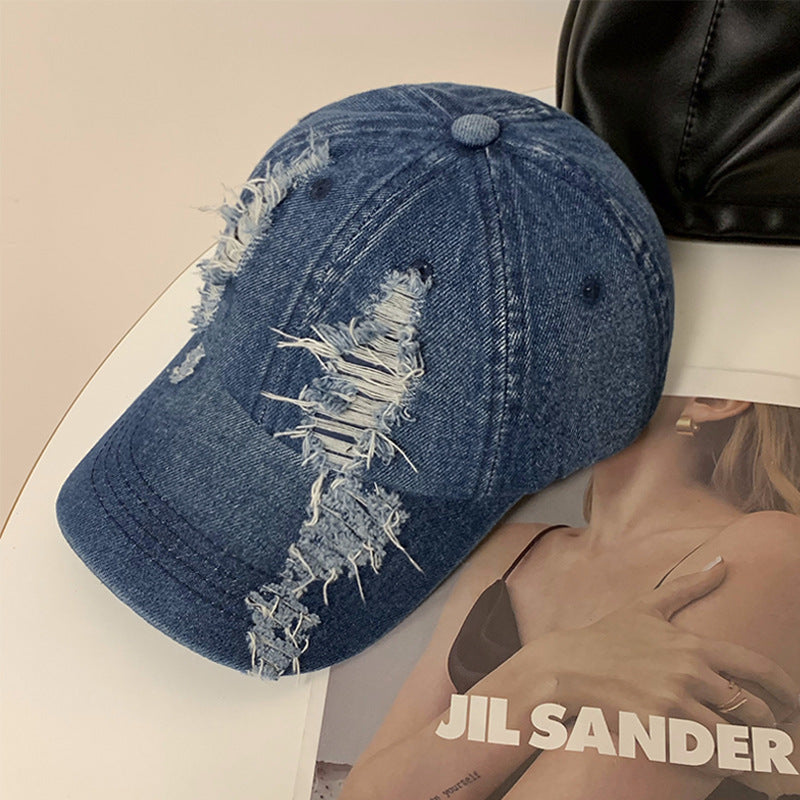 TheCapspot - Denim Peaked Cap