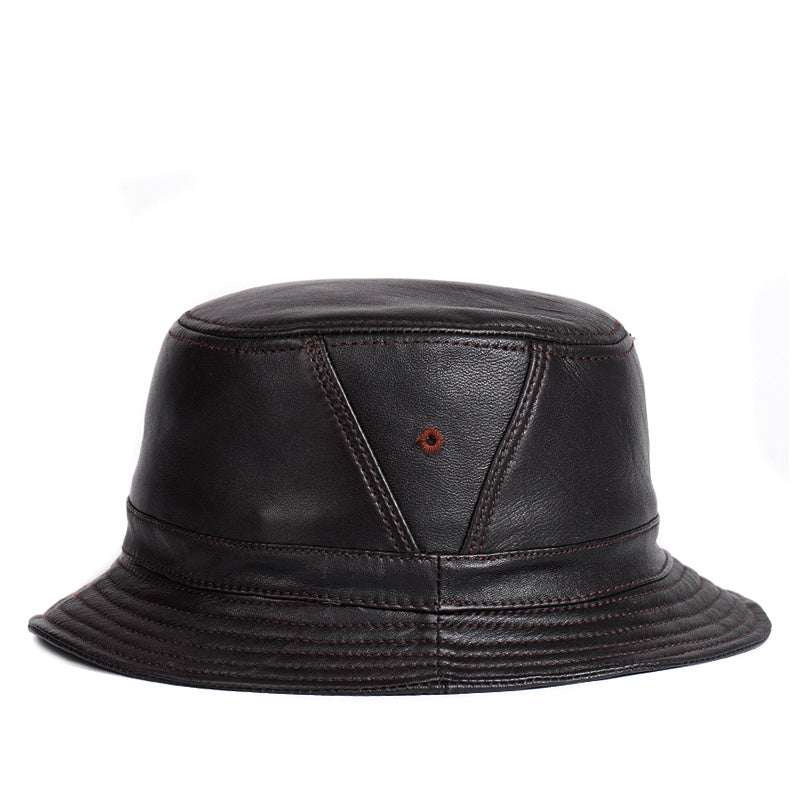 TheCapSpot - Canterbury Genuine Leather Bucket Hat
