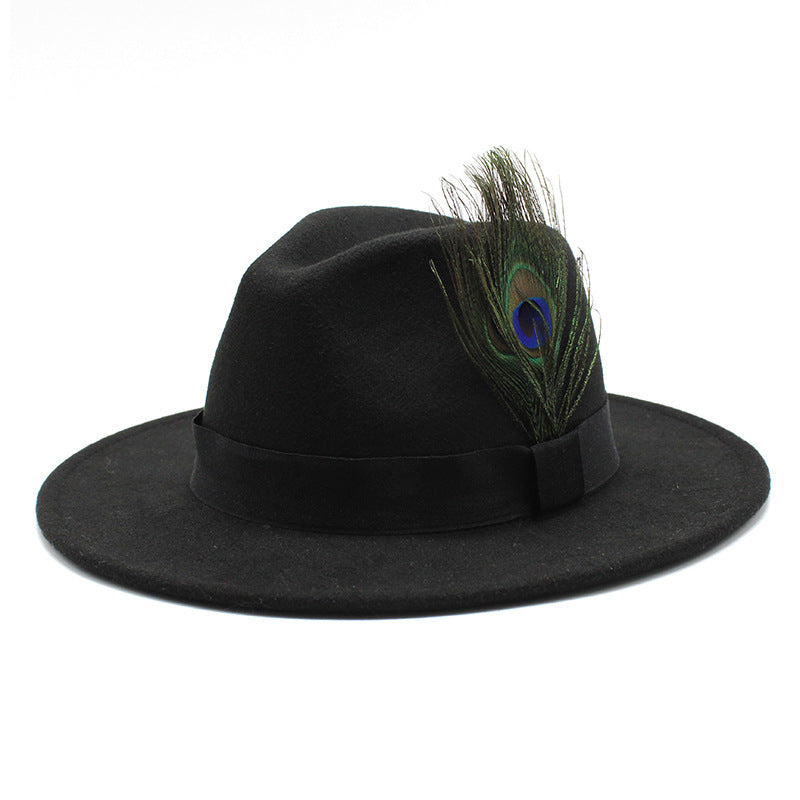The CapSpot - Peacock Feather Sun Hat