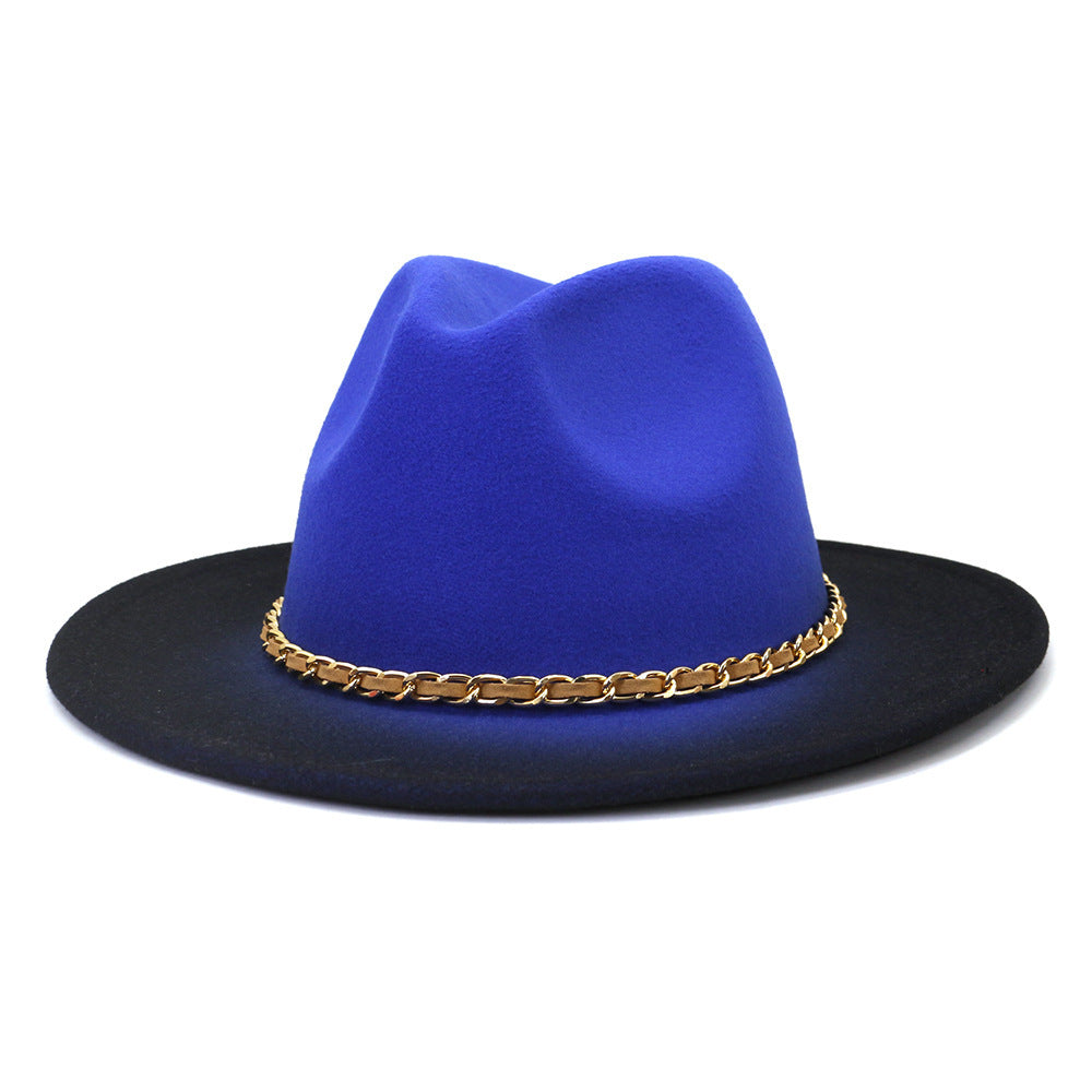 TheCapSpot -Painted Woolen Fedora