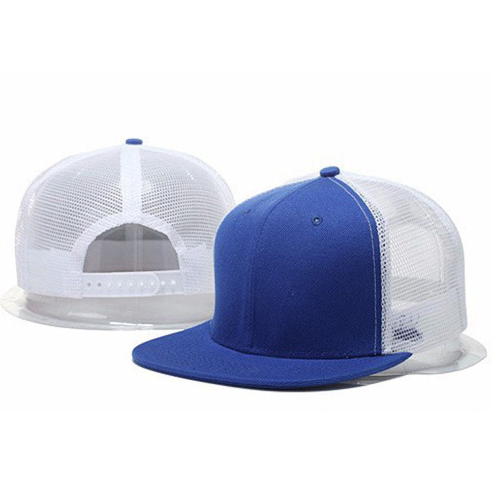 TheCapSpot - Adjustable Pure Color Casual Flat-brimmed Cap Hat