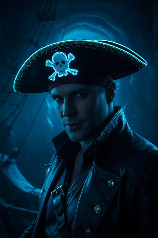 TheCapSpot - Pirate Hat LED Luminous