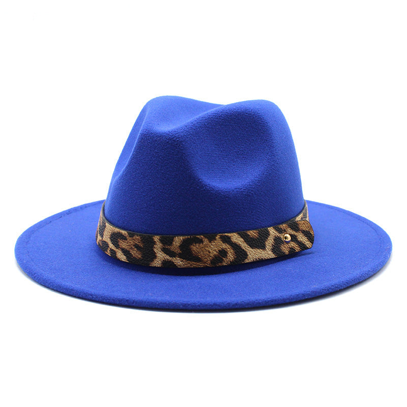 TheCapSpot - Leopard Print Big Brim Hat