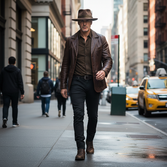 TheCapSpot - Crawford Woolen Fedora W/band