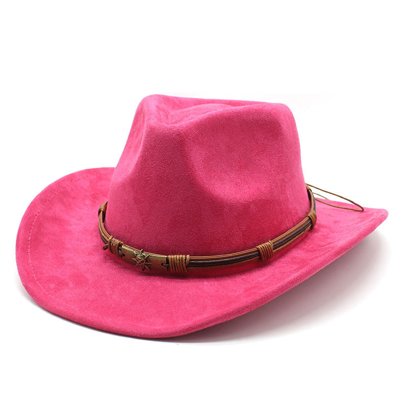 TheCapSpot - Suede Western Cowboy Hat