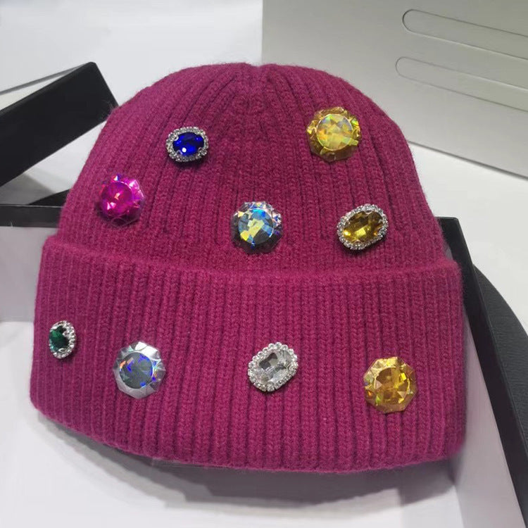 TheCapSpot - Rhinestone Stocking Cap