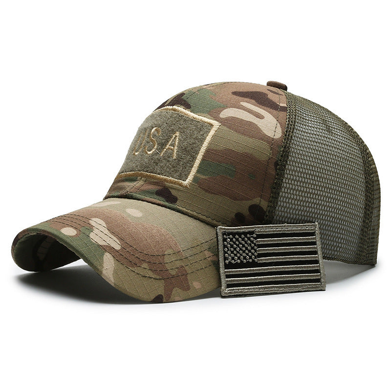 TheCapSpot- Velcro Camoflouge Baseball Hat