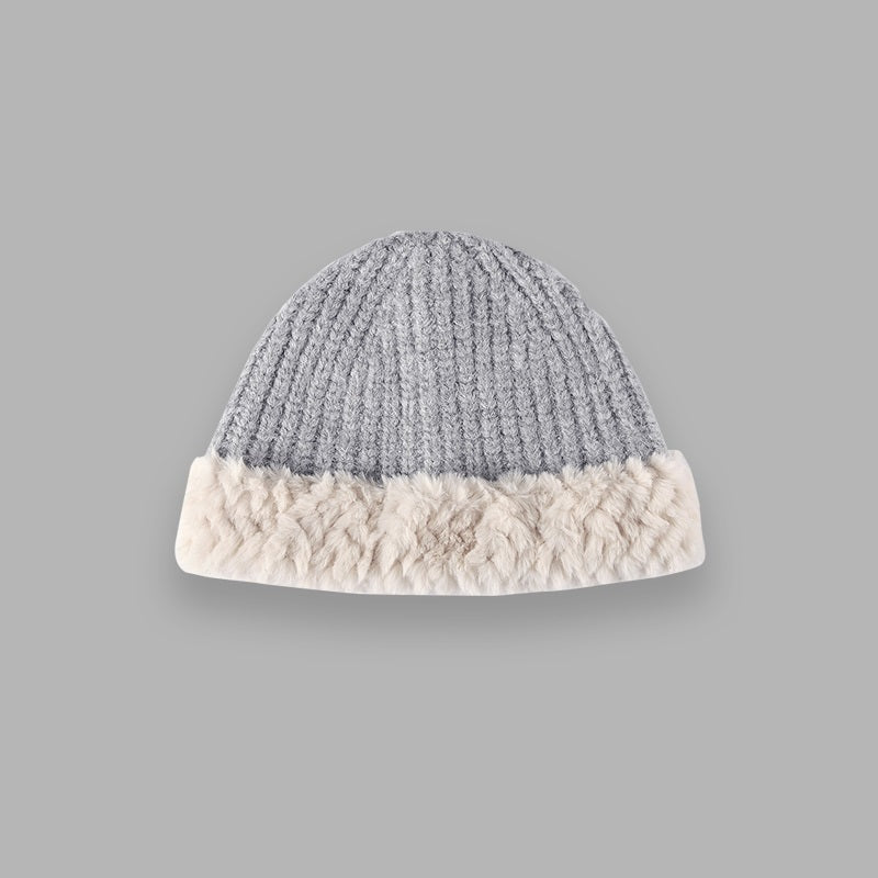 TheCapSpot - Versatile Warm High Elastic Knitted Hat Women