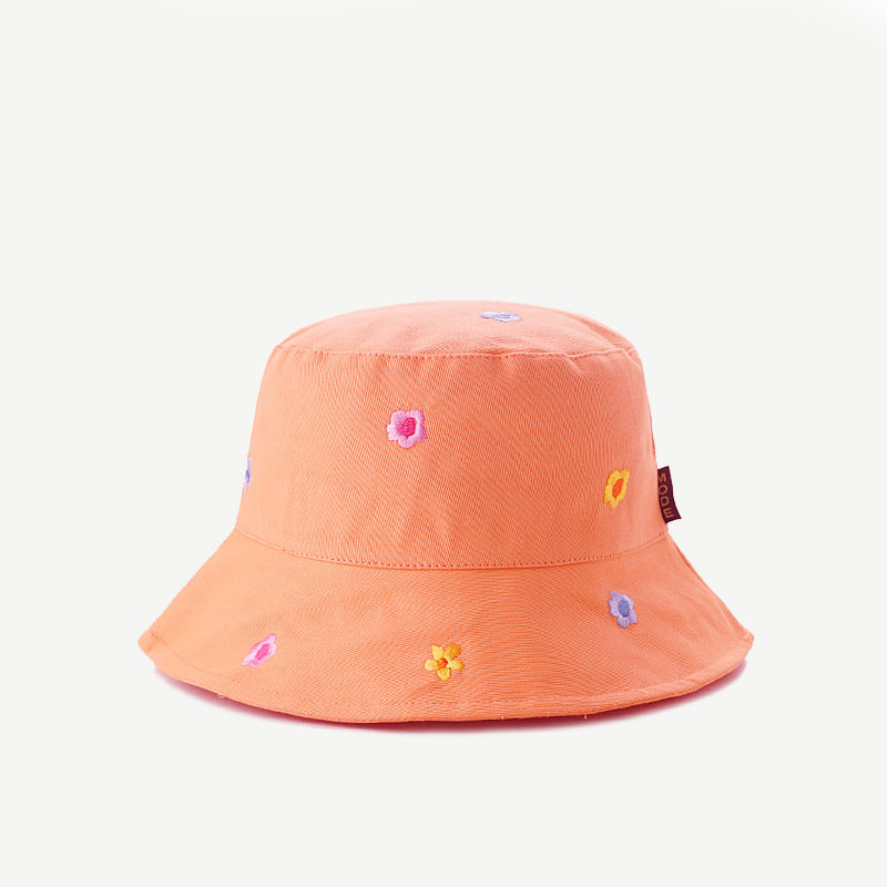 TheCapspot - Flower Embroidered Bucket Hat