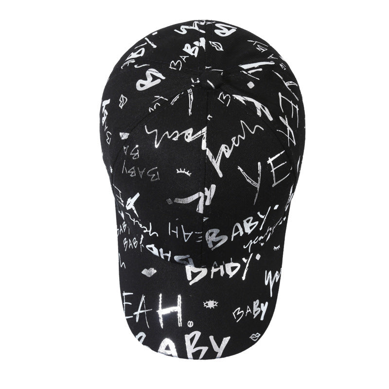 TheCapSpot - Graphic Letter Baseball Cap