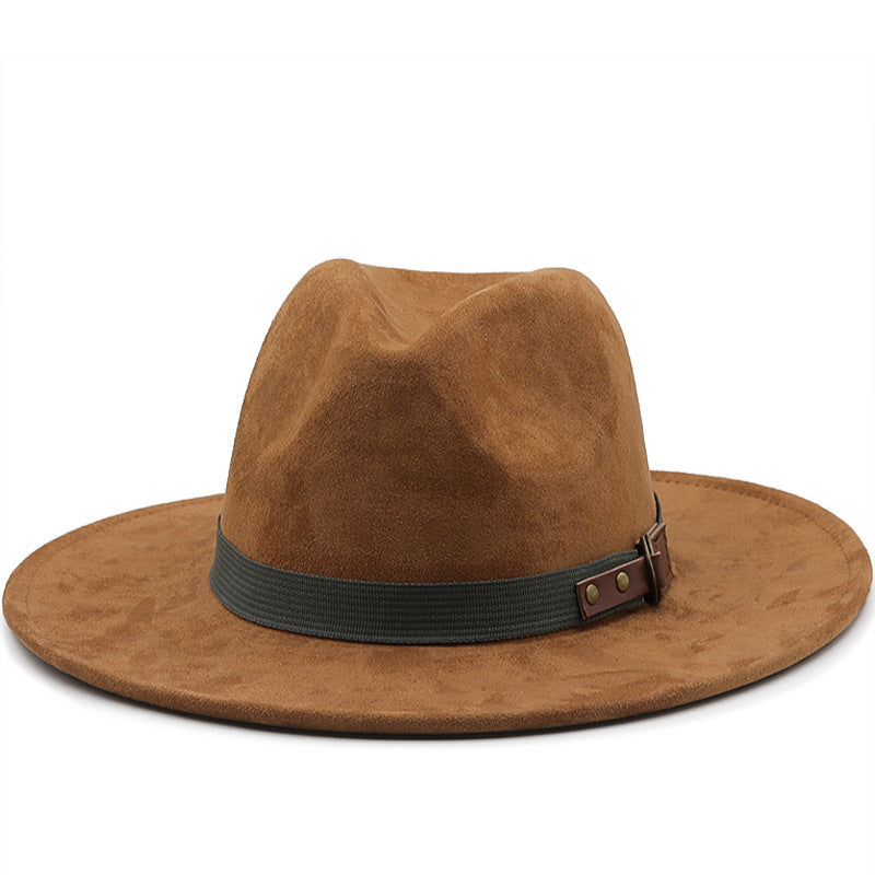 TheCapSpot - Jackson Suede Fedora w/band