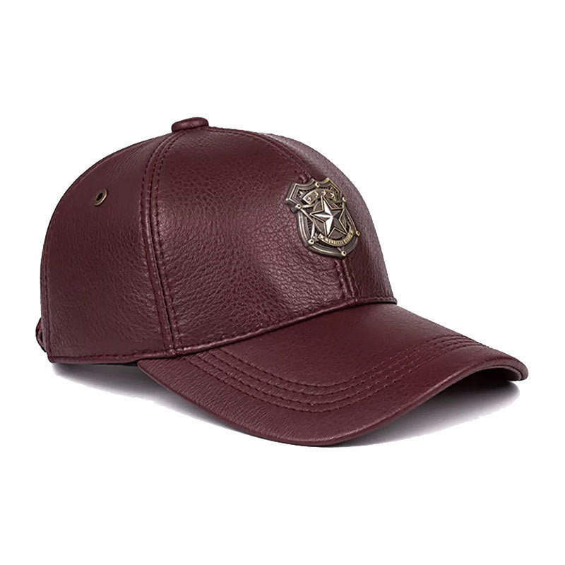 TheCapSpot - Britton Genuine Leather Modern Hat
