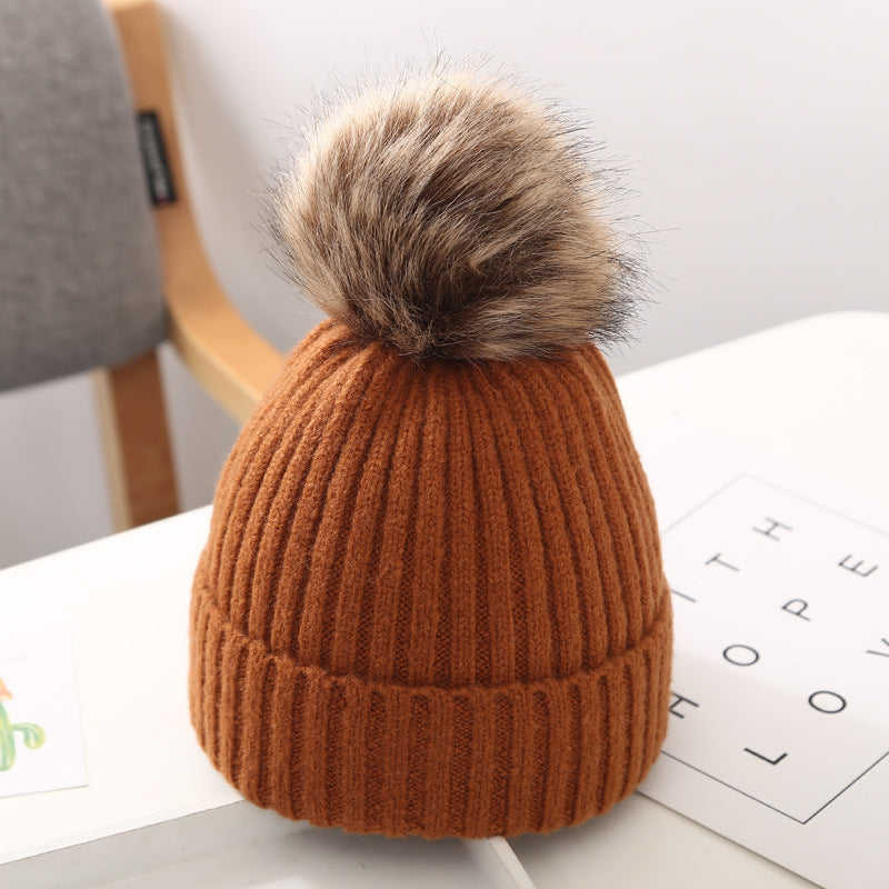 TheCapSpot - Woolen Cap Fur Stocking Cap