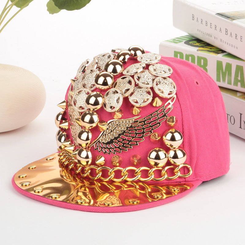 TheCapSpot - Studded wings baseball cap
