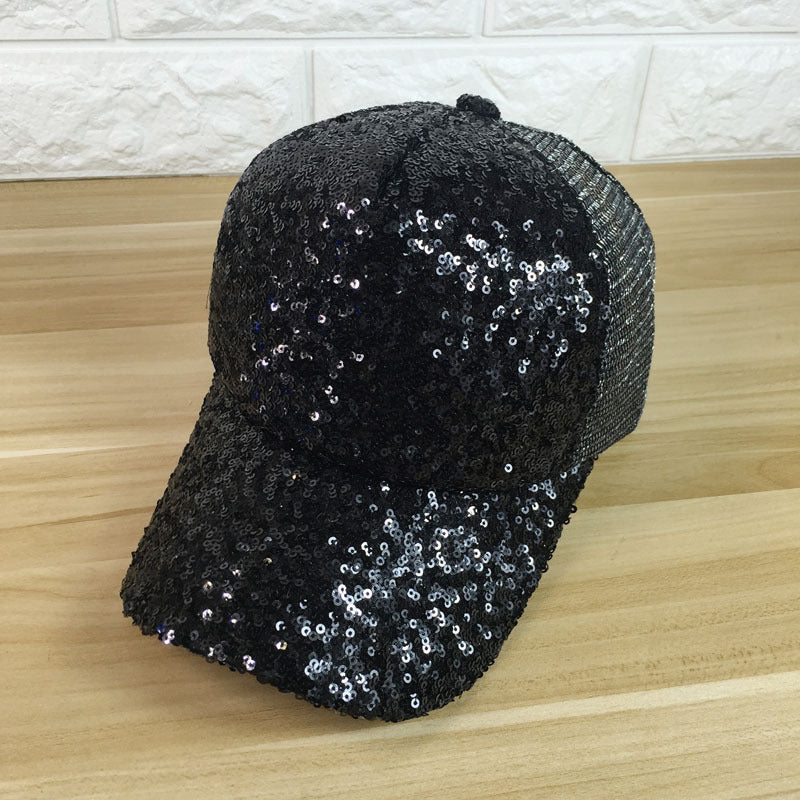 TheCapSpot Sequined Baseball Cap
