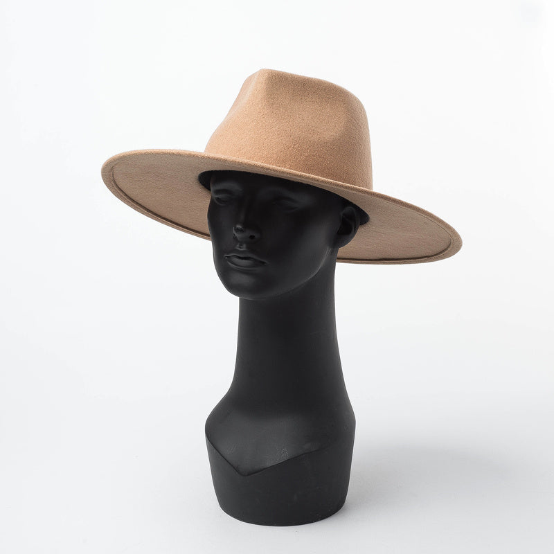 Hendrickson Solid Felt Fedora Hat