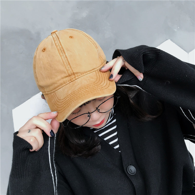 TheCapSpot - cotton denim soft top baseball cap