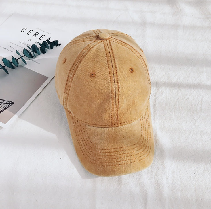 TheCapSpot - cotton denim soft top baseball cap