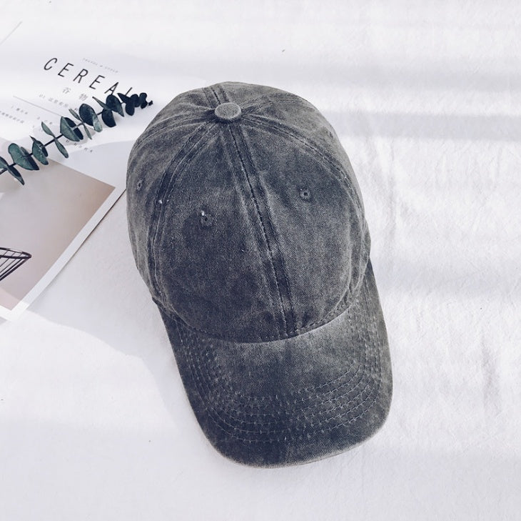 TheCapSpot - cotton denim soft top baseball cap