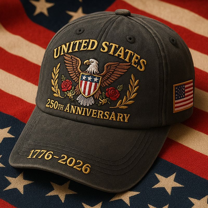 TheCapSpot - Embroidered Anniversary Commemorative Cap Embroidered Snapback Hat