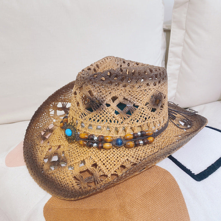 TheCapspot - Outdoor Beach Cowboy Straw Hat