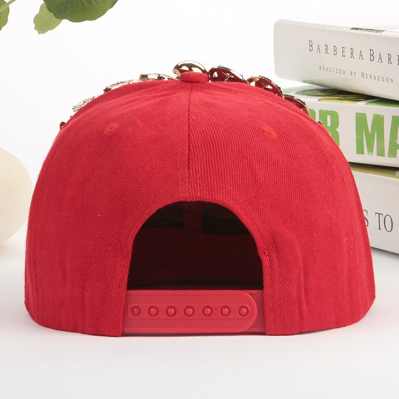 TheCapSpot - Studded wings baseball cap