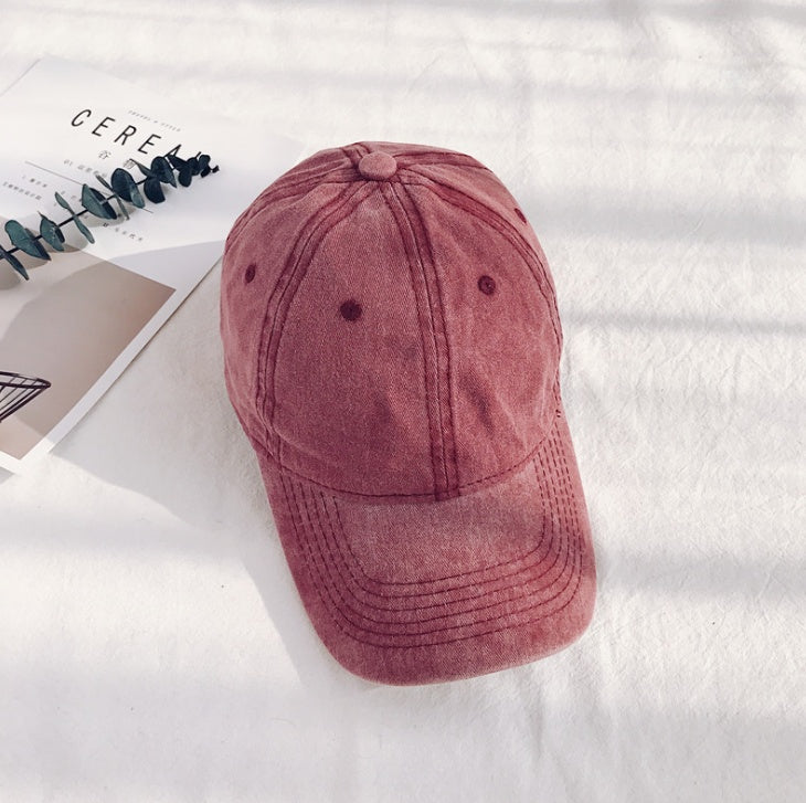 TheCapSpot - cotton denim soft top baseball cap