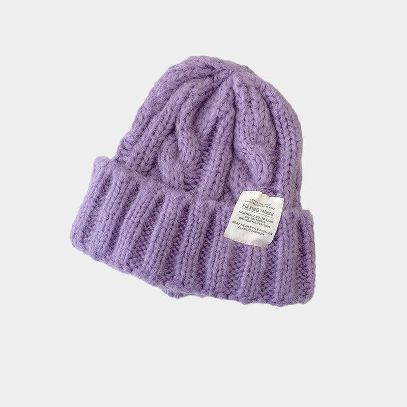 TheCapSpot - Solid Color Thick Knitted Stocking Cap