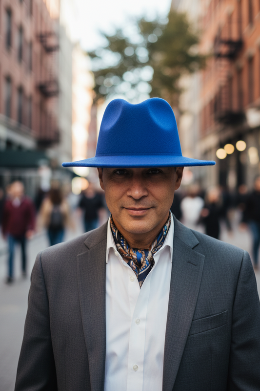 TheCapSpot - Bakersfield Fedora Solid Color